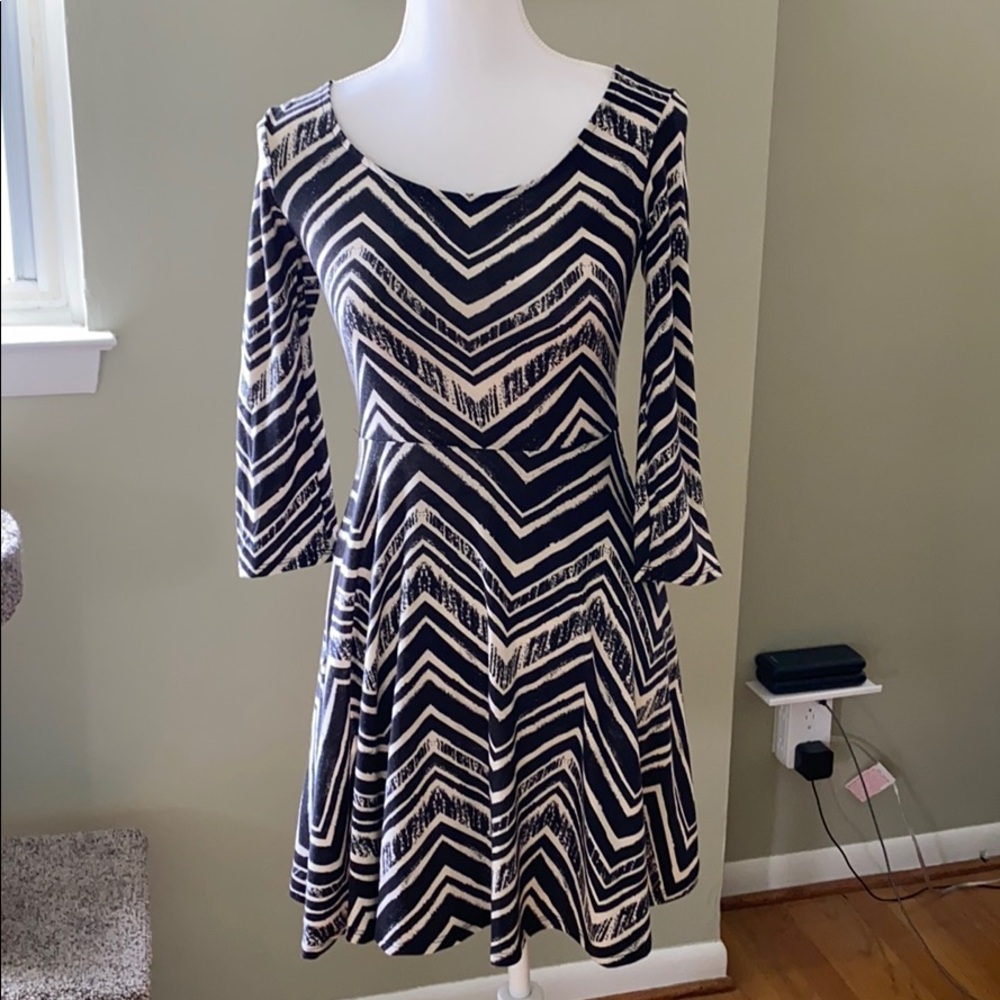 Xhilaration Chevron Dress